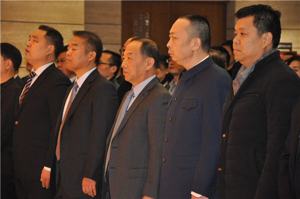 声中胜利开幕,河北省委统战部副巡视员朱纪刚,党外知识分处处长史宝强